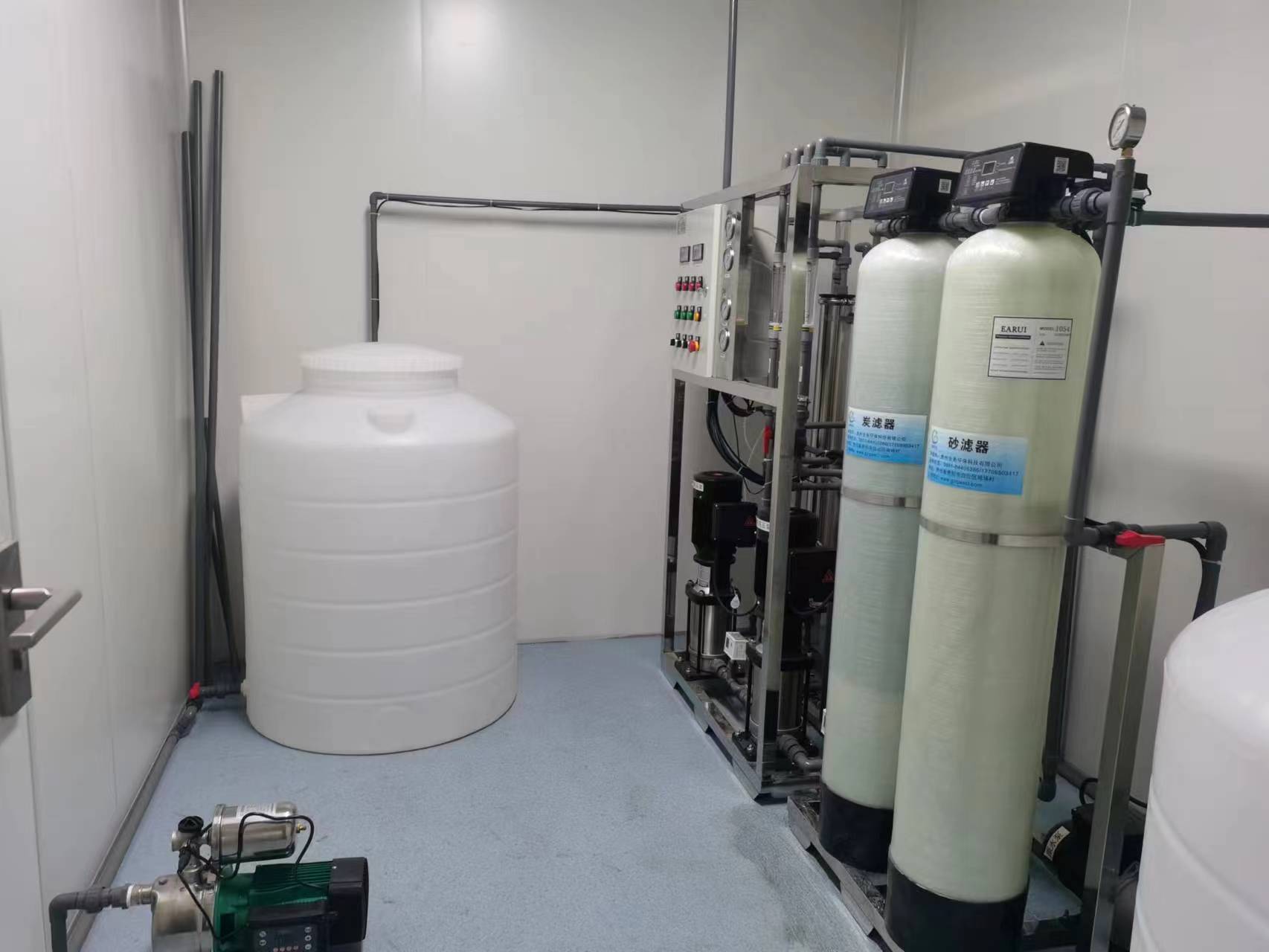 安徽生物实验室订购安装0.25吨/时双级纯化水BOB体彩官网(中国)官方网站